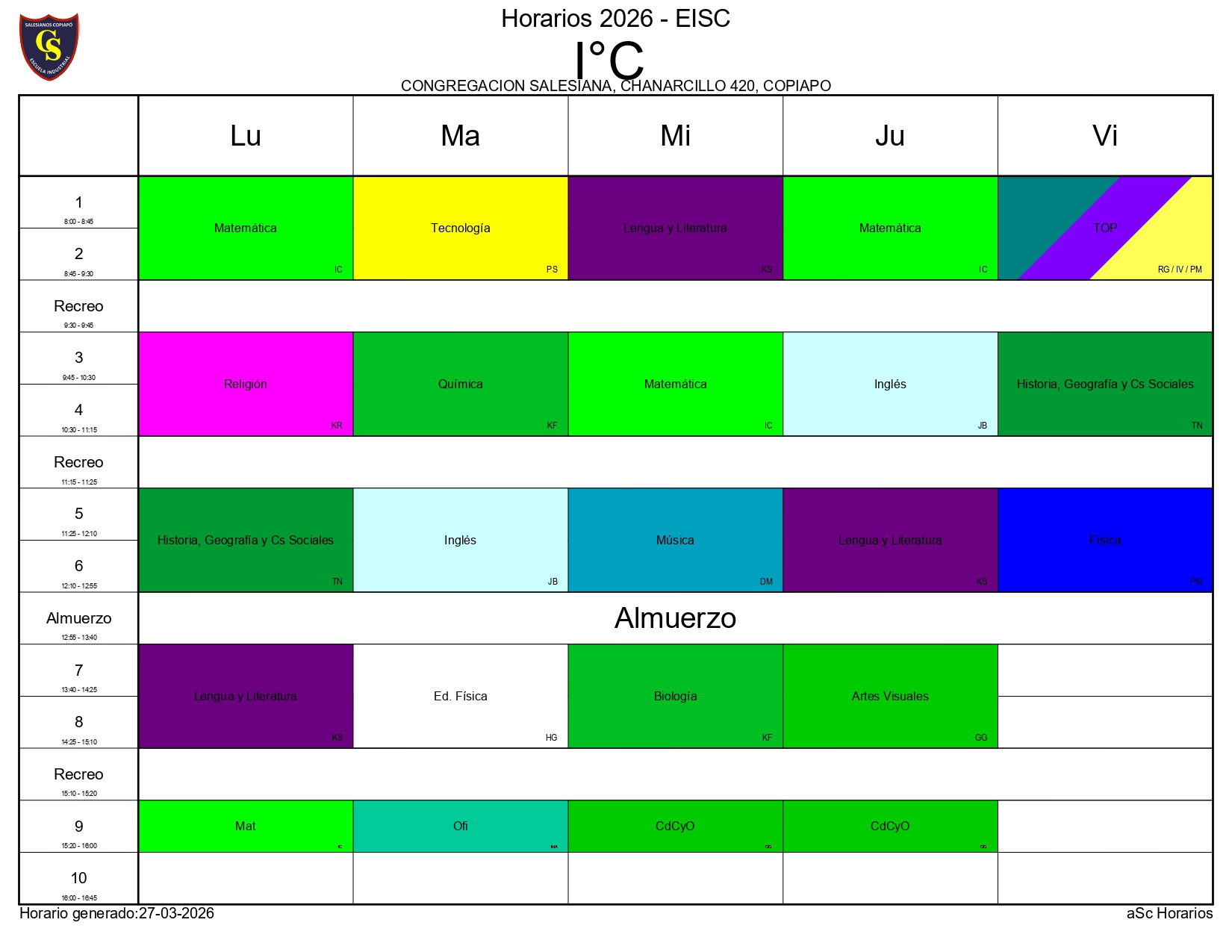 HORARIOS 2026 CURSOS 1 page 0005