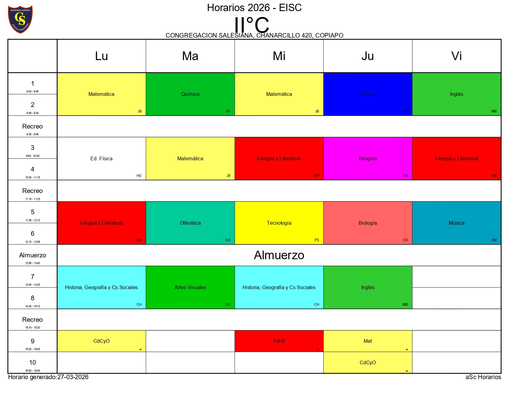 HORARIOS 2026 CURSOS 1 page 0010