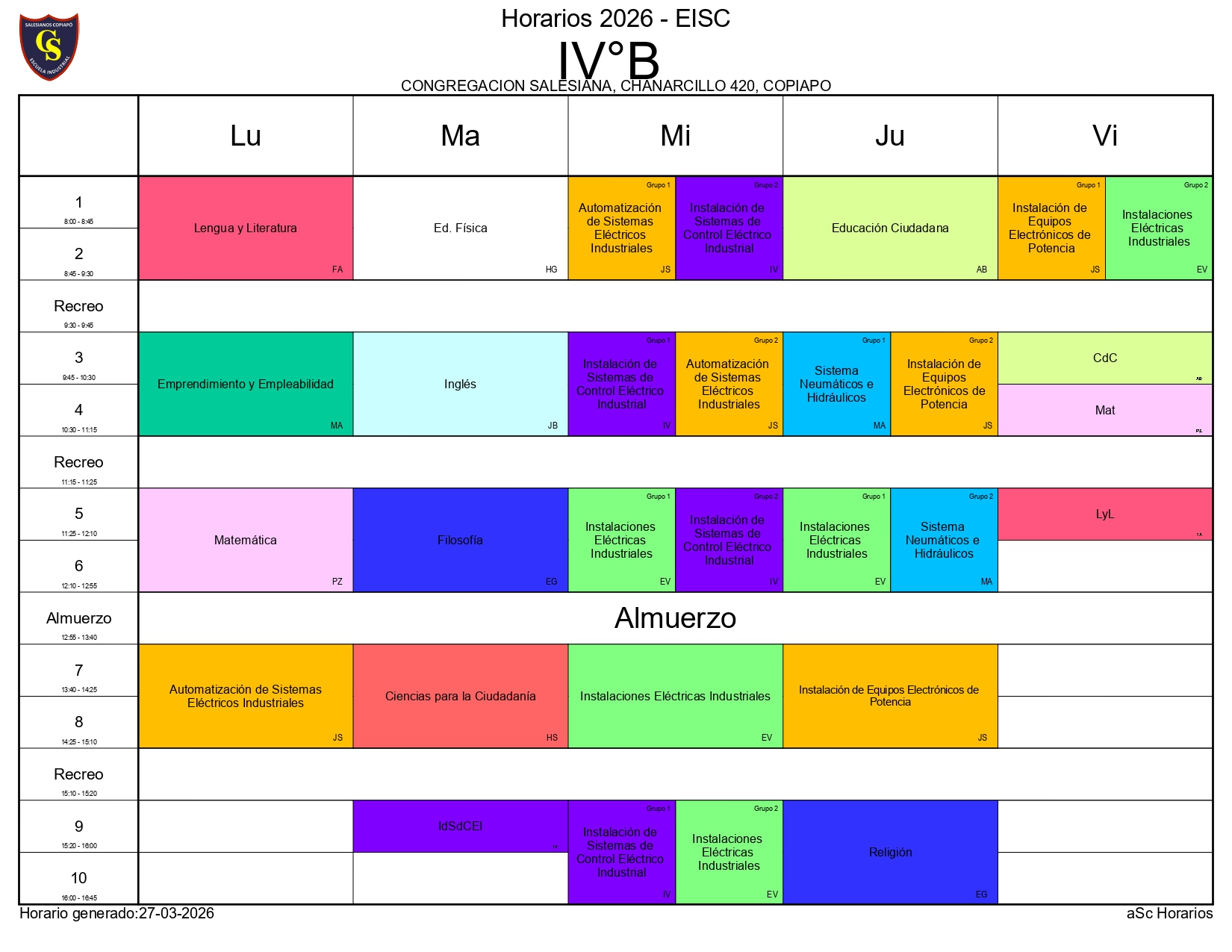HORARIOS 2026 CURSOS 1 page 0019