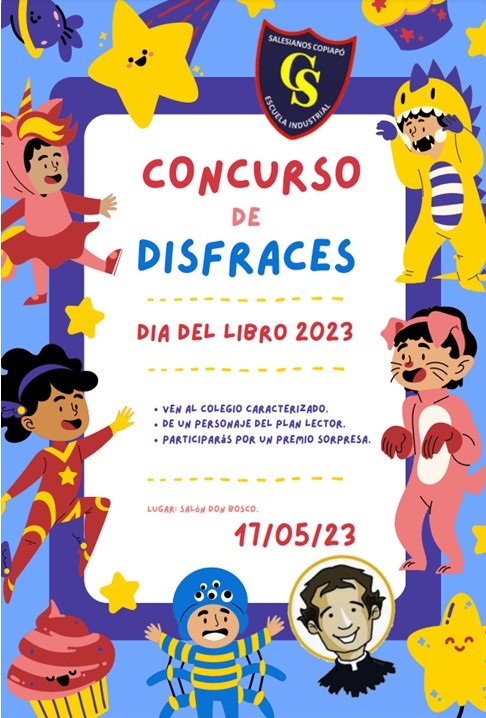 concurso de disfraces por el libro