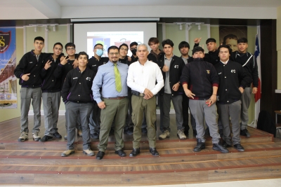 Alumnos del 4°C Electrónica recibieron Charla sobre Mantenimiento en Minería