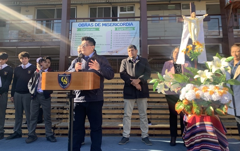 Equipo Inspectorial de la Pastoral Juvenil realiza visita de acompañamiento a la Escuela Industrial Salesianos Copiapó