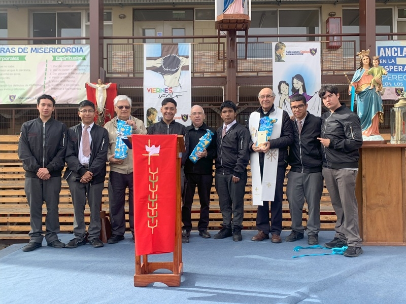 Comunidad educativa salesianos Copiapó celebró el Día del Sacerdocio