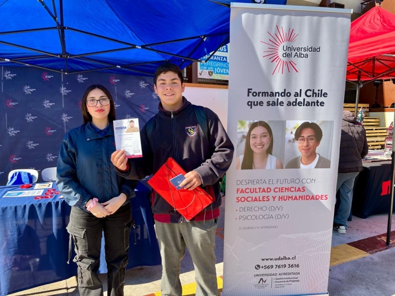 Alumnos de Salesianos Copiapó participaron activamente en la Feria de Orientación vocacional y ocupacional 2025