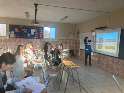 PIE reunió a sus apoderados en Taller y entrega de avances