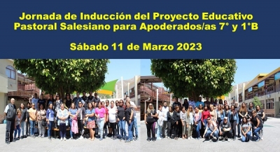 Primera Jornada de Inducción del Proyecto Educativo Pastoral Salesiano para Apoderados/as de 7°A y 1°B
